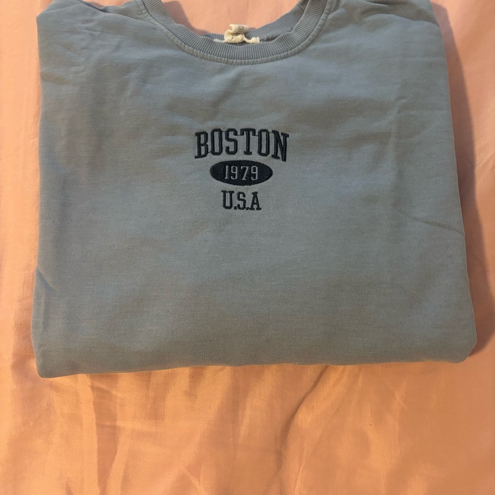 Tilly's Blue Crew Neck Sweater